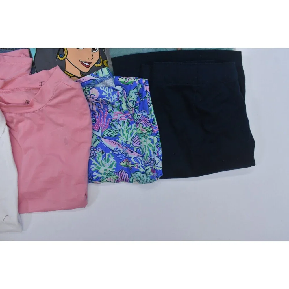Wholesale Bulk Lot Of 10 Girls Size Large 10/12 Mixed Season Tops Bottoms